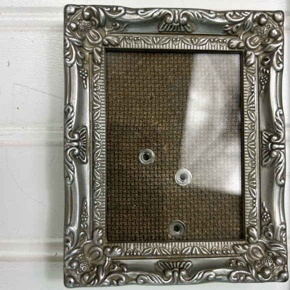 Vintage Frames Silver Photo Frame Wall Hanging Gallery Metal Wood Lot of Four - Picture 3 of 9
